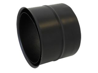 Wandfutter ST-Pu doppelt, 0,8 mm, pulverbeschichtet, schwarz
