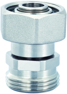 Hummel Teleskop Anschluss m Konuseinlegeteil, 16mm für Anschlüsse