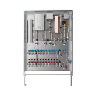 Strawa Whg-Station Friwara WSHY1-4L18-Cu 11 HK, Hyb., 18-21 kW, Unterputzschrank