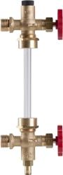 Tuxhorn Wasserstandsanzeiger G 1/2, Borosilicatglas, Abstand 700mm