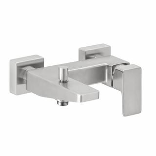 Herzbach Wannen-Armatur Ceo Edelstahlfinish