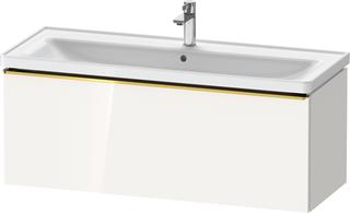 Duravit Waschtisch-Unterschrank D-Neo 118,4x45,2x44cm, 1 A, wd, g pol/weiß hgl