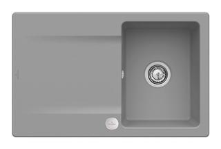 V&B Spüle Siluet 45 m Abl.garn, Exzenter, stone CeramicPlus