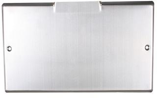 Schlösser Abdeckung 8208 2-fa., mit Schrauben, chrom-nickel-stahl