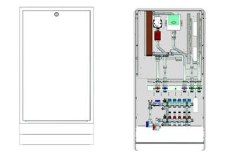 Strawa Frischw-Stat Friwara W22-4L-18-UP 2 HK, dez., 22 l/m, i UP, Br. 758mm