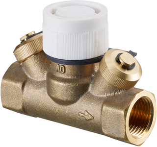 Oventrop Regelventil Hycocon ETZ DN 25, PN 16, beids. IG, Messing