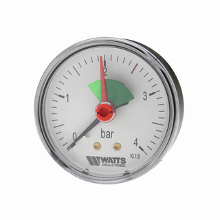Watts Heizungsmanometer MHA 50/4, d= 50mm, G 1/4 B, axial
