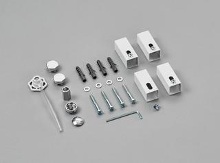 Zehnder Wandmontage-Set Sonderfarbe
