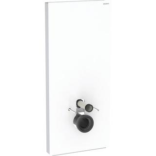 Geberit Wand-WC-Modul Monolith Plus Bauhöhe 114cm, Glas weiß