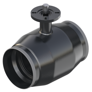 Danfoss Kugelhahn JIP125.12A ISO-Flansch o. Handr. DN200 Kvs2300m3/h PN25 AE/AE