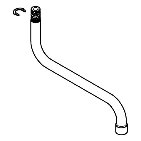Artikelbild 2 des Artikels „GROHE Auslauf 13369 chrom “