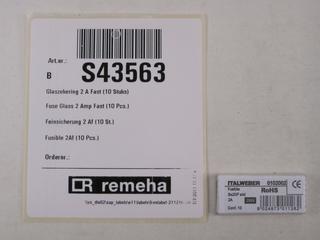 RE Sicherung 2AF (10x) S43563