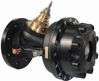 TA Regelventil KTM 512 NF, PN 16, DN 100, m Meßni., Flanschen