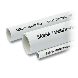 Sanha Systemrohr MultiFit Flex-23100 63mmx4,5, Stange 5 m