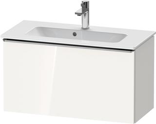 Duravit WT-Unterschrank D-Neo Compact 81x37,2, ES geb/we hgl, 1 Ausz., wandh