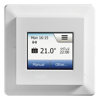 Thermostat touch control