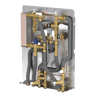 Flamco Wohnungsstation Logothermic G2 S-Line, S-Line, ungem HK, Ansch PK u get