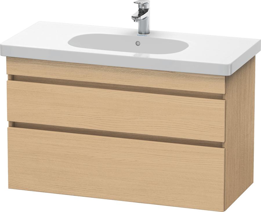 Artikelbild 1 des Artikels „Duravit WT-Unterschrank DuraStyle 100x45,3cm, Ei Nat, 2 SchKa., wandh 100 x 45,3 cm | Eiche natur“