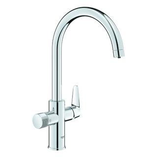 GROHE SPT-EHM Blue Pure BauCurve C-Auslauf, mit Filterfunktion, chrom