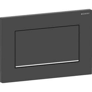 Geberit Betätigungsplatte Sigma10 Square Pl/T sw ma, Streif g, f Spül-St., versch