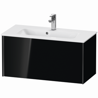 DU Waschtischunterbau wandh. XViu XV4079 Schwarz 390x810x400mm