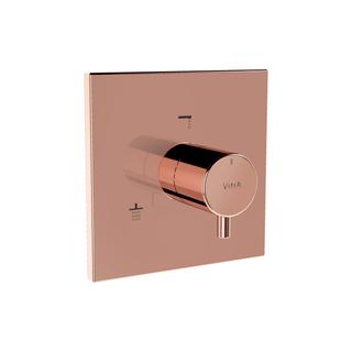 VitrA Fertigmontageset V-Box Root Square UP-3-Wege Umsteller, Kupfer