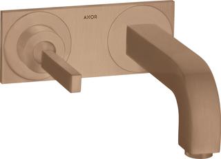hansgrohe Fertigmontageset Axor Citterio UP-WT-EHM, m Pin-Griff, A 220mm, b r gol