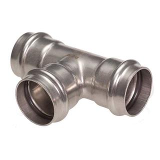 IBP T-Stück PS5130 B Press Inox 42mm, 3xI, Edelstahl