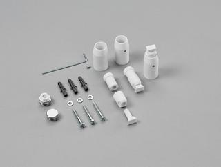 Zehnder Wandmontage-Set weiß