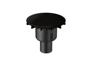 Bette Ab-/Überlaufgarnitur BetteAir midnight, für Duschfliese