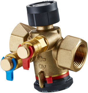 Oventrop Regelventil Cocon QTZ DN 15, 1/2", 150-1050 I/h, PN 16, IG