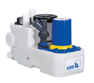 KSB Einz.-Fäkalienhebeanl. mini-Compacta US1.40 E, 40 l, 2,3 kW, 1,65 kW, 10 A