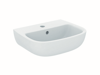Ideal-Standard Handwaschbecken Connect E 45 x 36 cm, mit Hahnloch und Überlauf