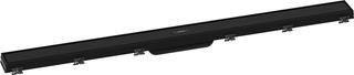 hansgrohe RainDrain Match Duschrinne 1000mm, mattschwarz, Fertigset