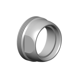 DO Anschluss ERSATZTEILE 092404107 D 40 x 20 mm Dark Platinum gebürstet