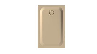 Duschwanne BetteUltra 1670 120x75x3,5cm, Anti/Pro, Mini-WT, beige