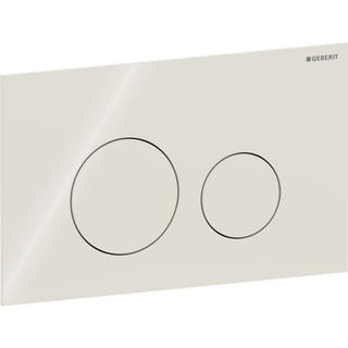 Geberit Betätigungsplatte Sigma40 Round, sandgrau, für 2-Mengen-Spülung