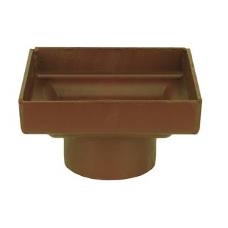 LORO Siebaufnahme DN 125, 182mm, quadratisch