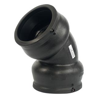 Plasson Winkel SmartFuse 250mm, PE 100, 45Grad