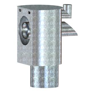 LORO Sammelkasten Duoflux DN 100, Hpt-Not-Kom., Ro. in Rohr, Stahl
