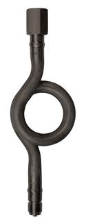AFRISO Wassersackrohr DIN 16282 Kreis-Form G1/2B, Edelstahl 316Ti