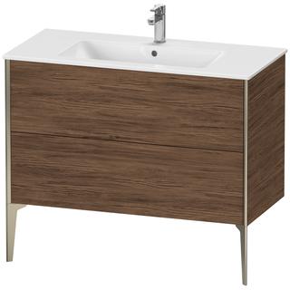 Duravit Waschtisch-Unterschrank XViu 101x48x59,4cm, N d, 2 AZ, st, Champ. m