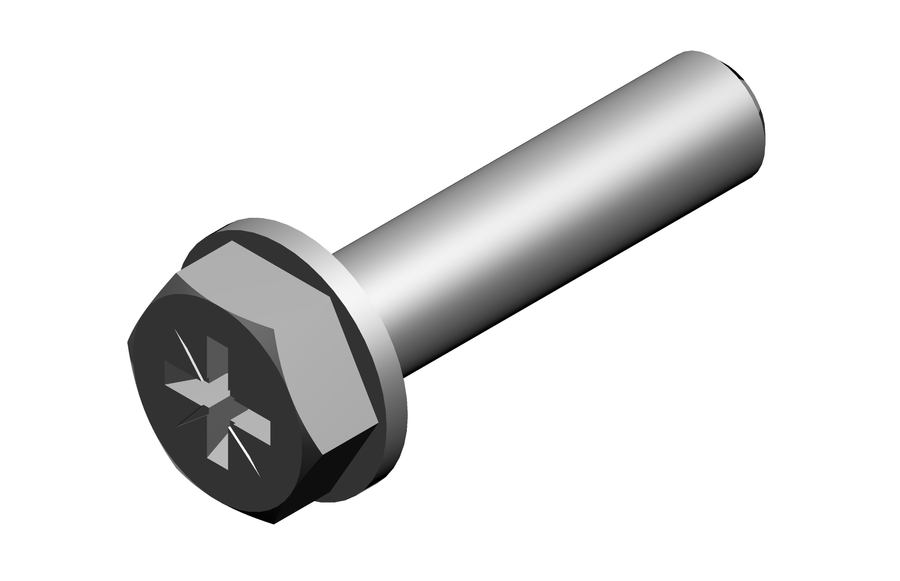 Artikelbild 1 des Artikels „BOSCH Ersatzteil TTNR: 87161093630 Schraube No.10x20 Hex Flansch (3x) “