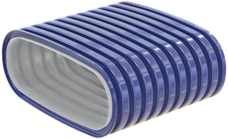 BL BLAUFAST OK 52/50 02 ANTISTATISCH Ovalrohr