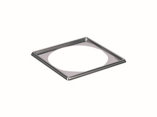 Dallmer Rahmen RENO 100x100mm, Edelstahl 1.4301