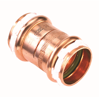 AIPS Muffe VSH SudoPress SPS4270GV 22mm, Kupfer, FPM-O-Ring, V-Kontur