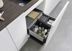 Blanco Abfallsystem SELECT II XL 60/3 3 Beh., m Systemabd., 1x30 l und 2x8 l