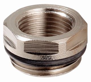 HS Anschlussstopfen UNIVERS 1/2"x3/8", selbstdich. m O-R., MS vern