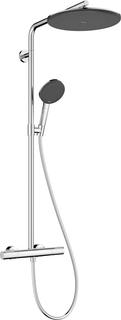 hansgrohe S-Pipe Raindance Alive S Puro 1jet, EcoSmart, 8 l/min, chrom