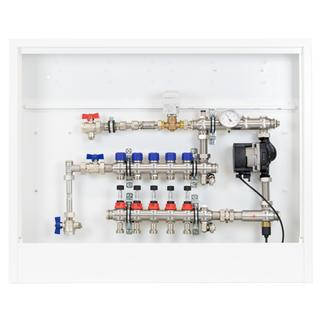 Strawa Mischstation FBM-63-V-WMZ-CA 5 HK, 882x710-840mm, für Fußbodenheizung